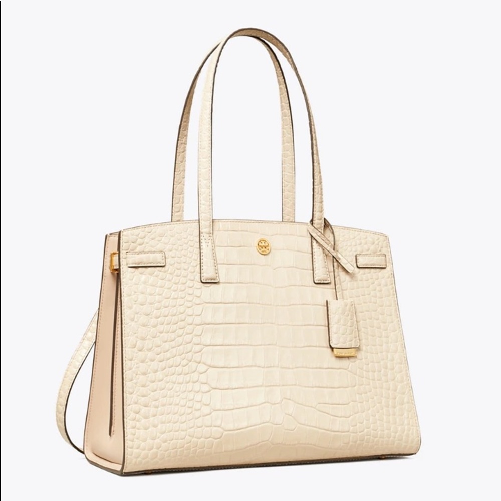 Tory Burch🌼Walker embossed small satchel